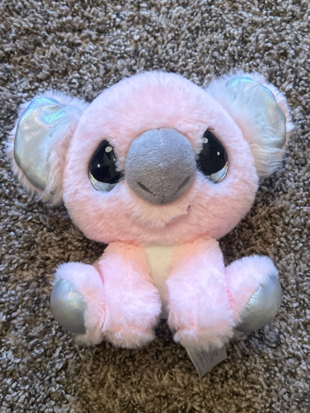 Pink Koala Plush Stuffed Animal - Soft Cuddly Kids Toy